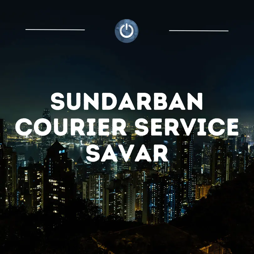 Sundarban Courier Service Savar